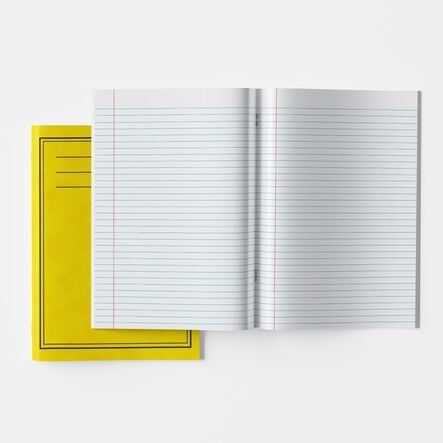 A4 Classic Ex. Book 8mm Ruled with Margin 80pg 50pk Yellow Yellow hi\-res